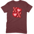 Textured Hearts & Crochet XOXO Folk Art Tee
