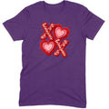 Textured Hearts & Crochet XOXO Folk Art Tee