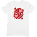 Textured Hearts & Crochet XOXO Folk Art Tee