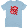 Textured Hearts & Crochet XOXO Folk Art Tee