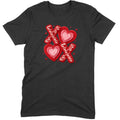 Textured Hearts & Crochet XOXO Folk Art Tee
