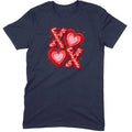 Textured Hearts & Crochet XOXO Folk Art Tee