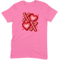 Textured Hearts & Crochet XOXO Folk Art Tee