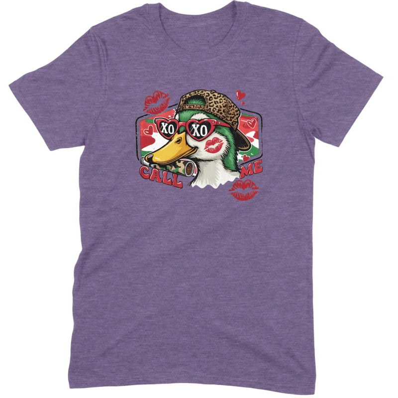 Retro "Call Me" Mallard Hunter Tee