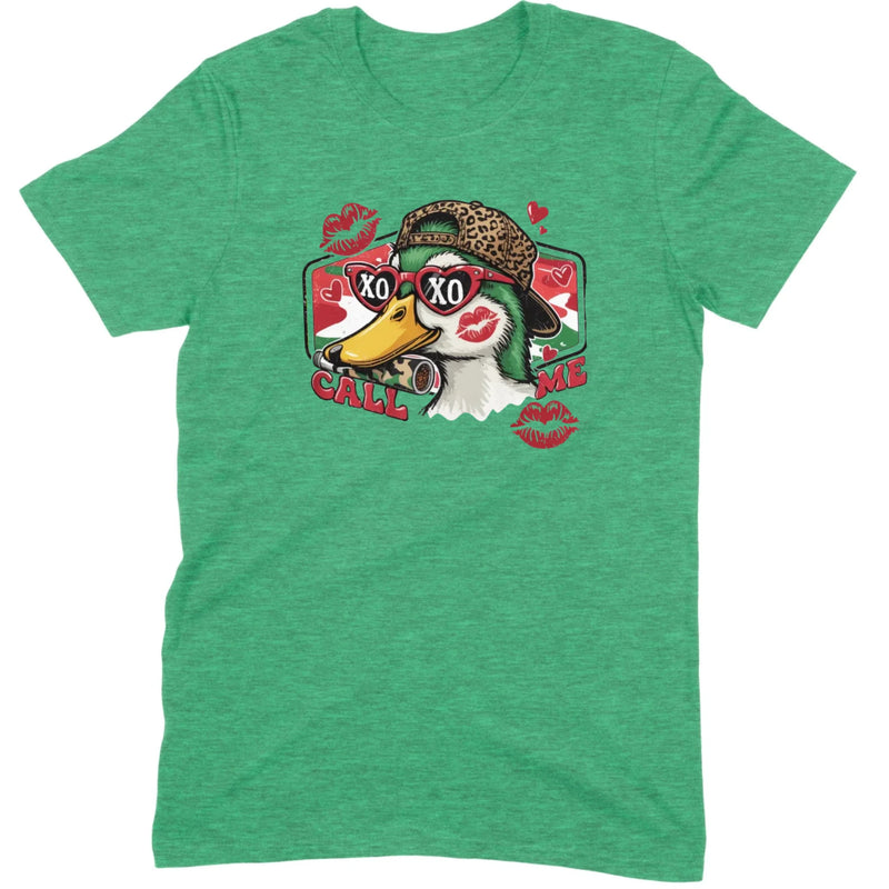 Retro "Call Me" Mallard Hunter Tee