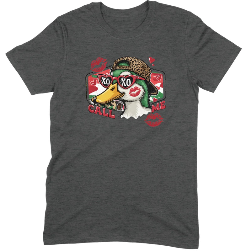 Retro "Call Me" Mallard Hunter Tee