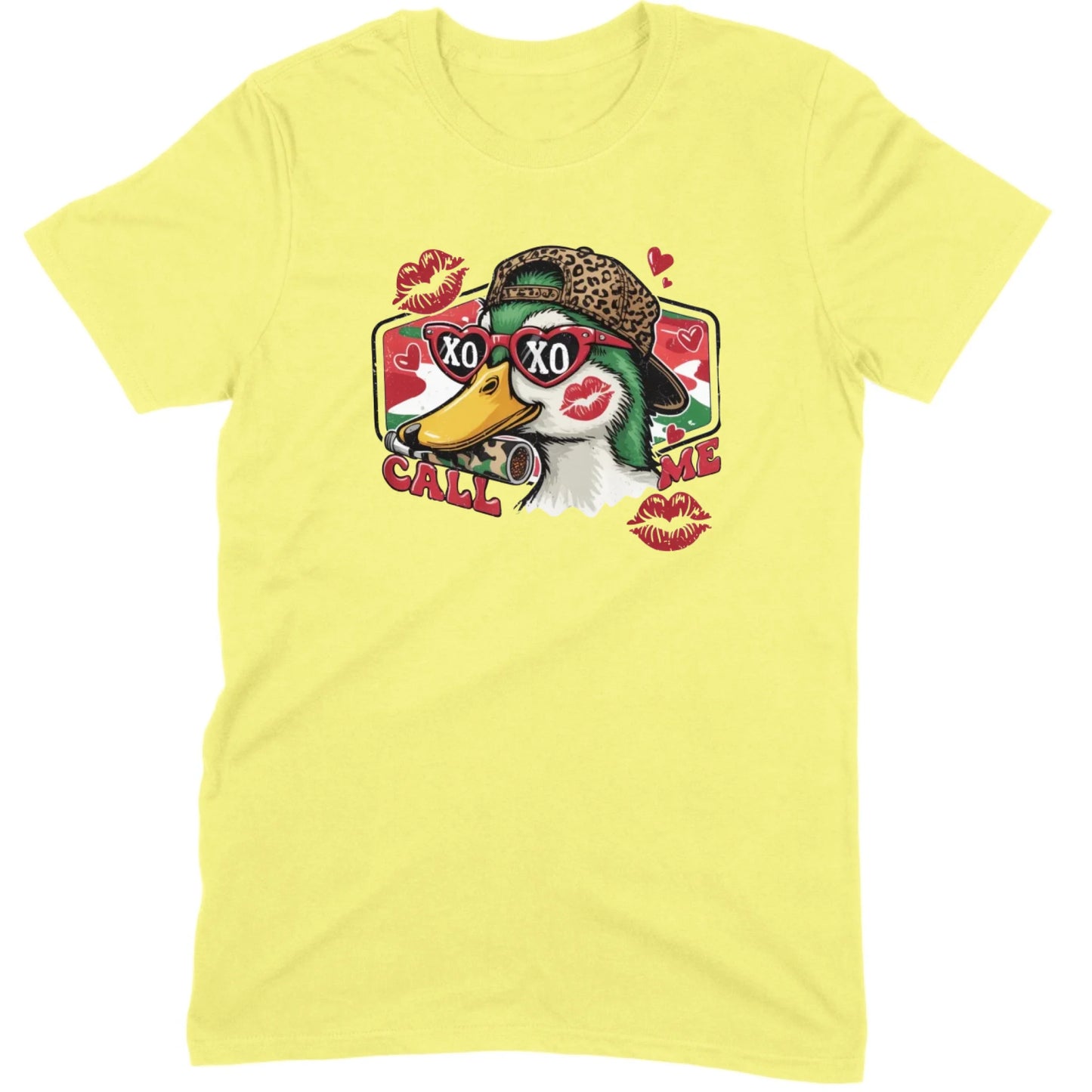 Retro "Call Me" Mallard Hunter Tee