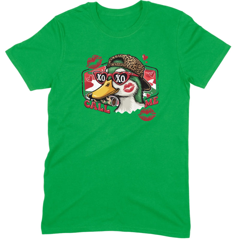 Retro "Call Me" Mallard Hunter Tee