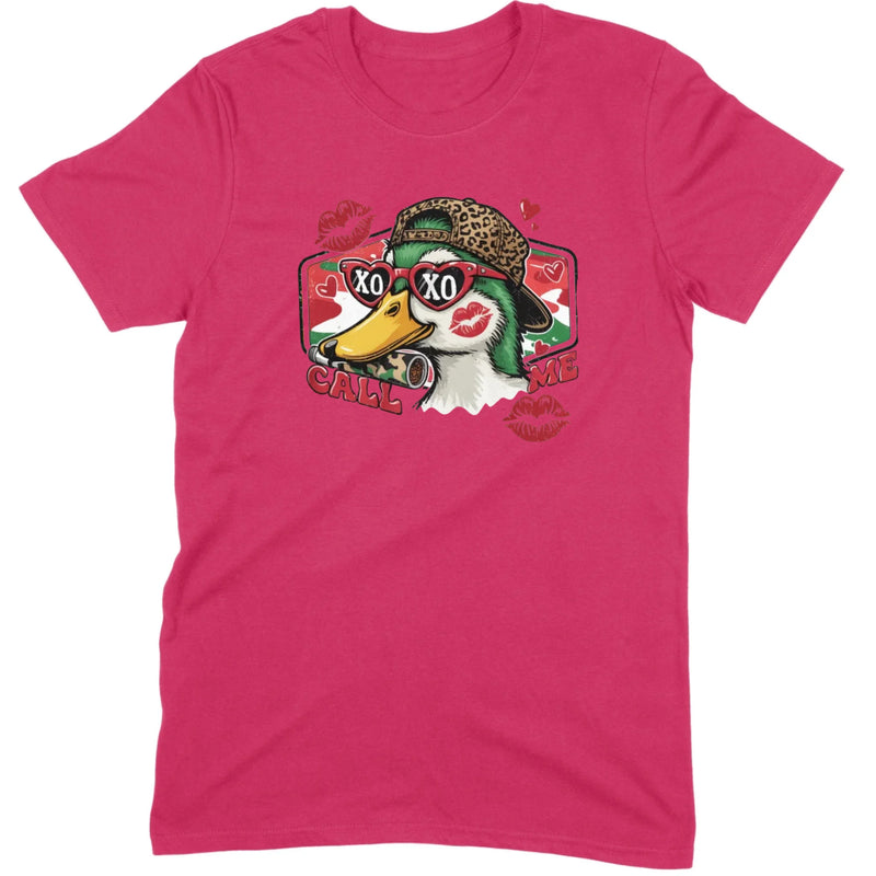 Retro "Call Me" Mallard Hunter Tee