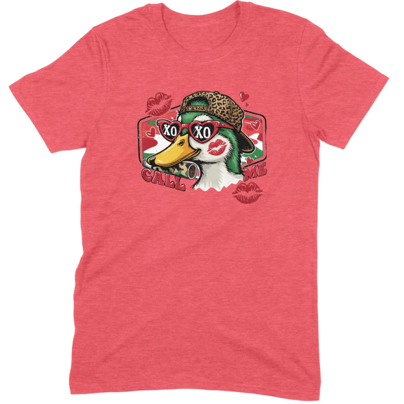 Retro "Call Me" Mallard Hunter Tee