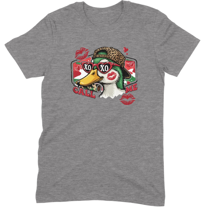 Retro "Call Me" Mallard Hunter Tee