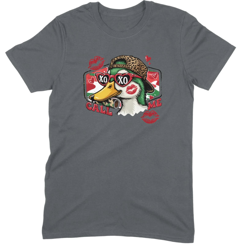 Retro "Call Me" Mallard Hunter Tee