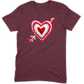 Chenille Heart with Arrow Tee
