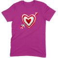 Chenille Heart with Arrow Tee