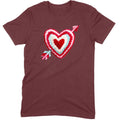 Chenille Heart with Arrow Tee