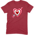 Chenille Heart with Arrow Tee