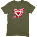 Chenille Heart with Arrow Tee