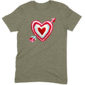 Chenille Heart with Arrow Tee