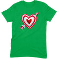 Chenille Heart with Arrow Tee