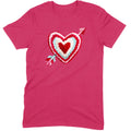 Chenille Heart with Arrow Tee