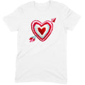 Chenille Heart with Arrow Tee