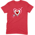 Chenille Heart with Arrow Tee