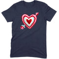 Chenille Heart with Arrow Tee