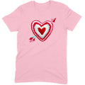 Chenille Heart with Arrow Tee