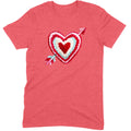 Chenille Heart with Arrow Tee