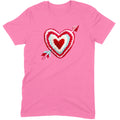 Chenille Heart with Arrow Tee