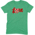 Crochet "LOVE" Heart & Bow Tee