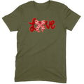 Crochet "LOVE" Heart & Bow Tee