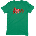 Crochet "LOVE" Heart & Bow Tee
