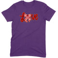Crochet "LOVE" Heart & Bow Tee