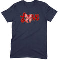 Crochet "LOVE" Heart & Bow Tee