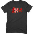 Crochet "LOVE" Heart & Bow Tee