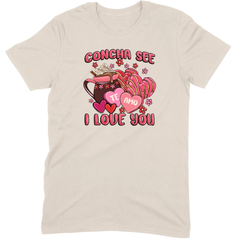 Concha See Te Amo Latina Valentine Tee