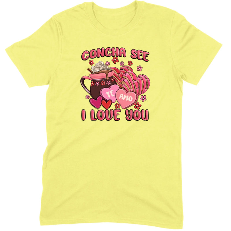 Concha See Te Amo Latina Valentine Tee