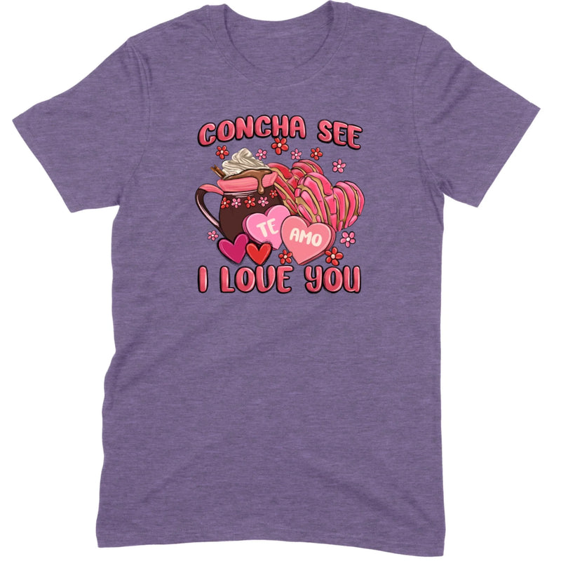 Concha See Te Amo Latina Valentine Tee