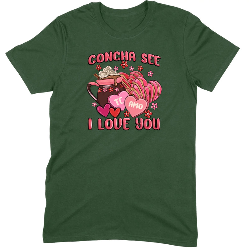 Concha See Te Amo Latina Valentine Tee