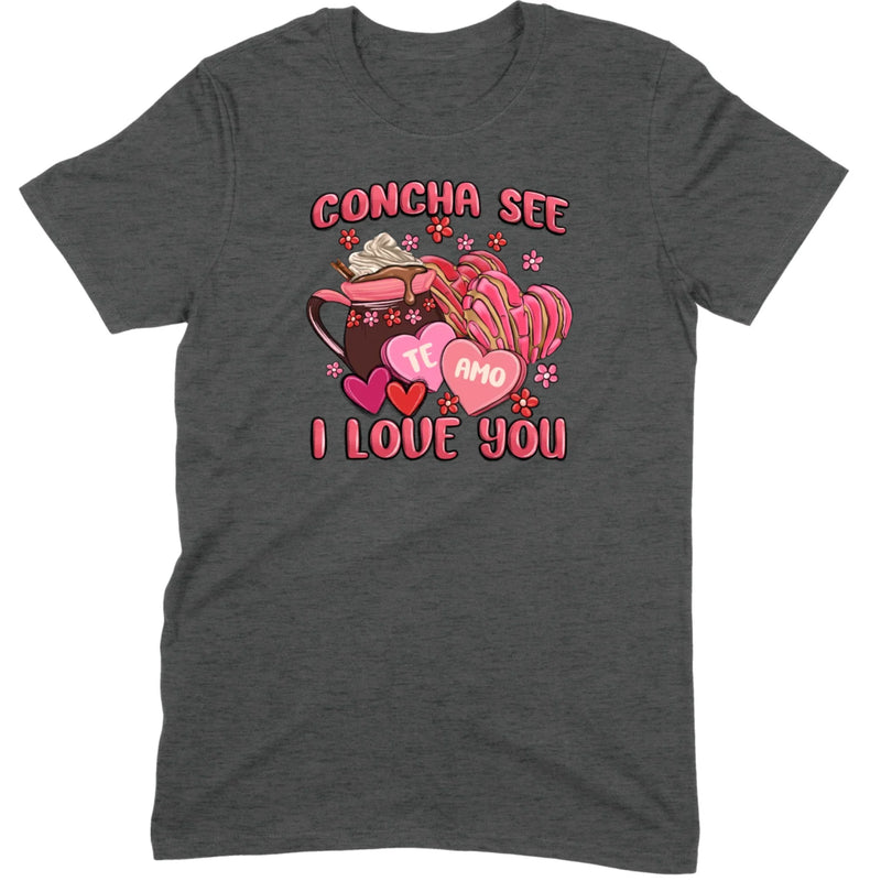 Concha See Te Amo Latina Valentine Tee