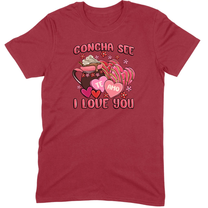 Concha See Te Amo Latina Valentine Tee