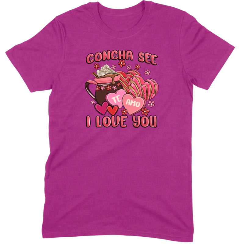 Concha See Te Amo Latina Valentine Tee