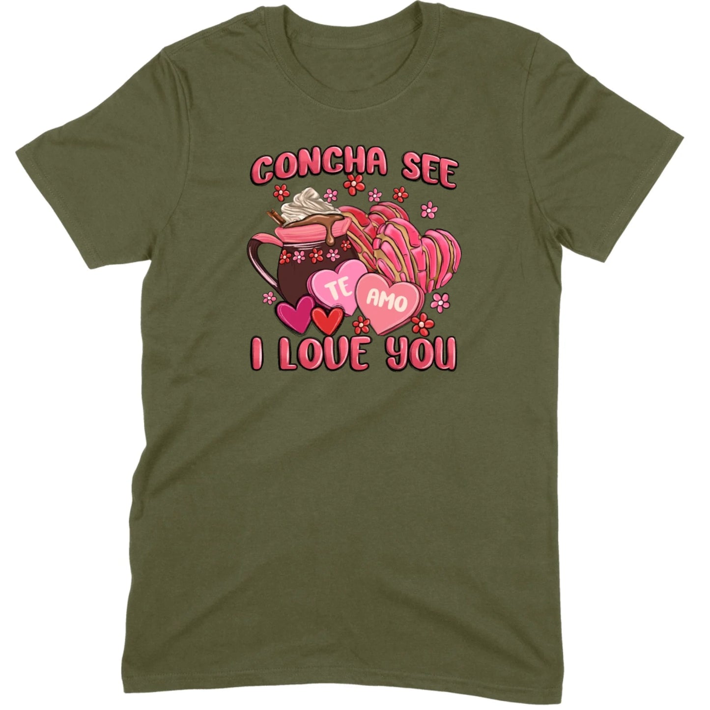 Concha See Te Amo Latina Valentine Tee