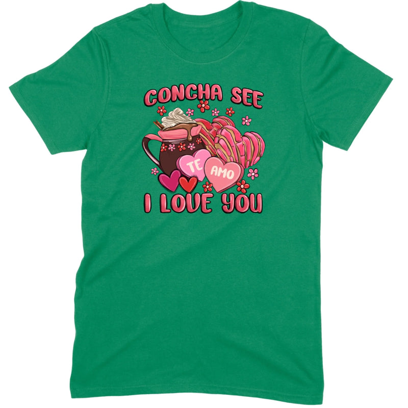 Concha See Te Amo Latina Valentine Tee