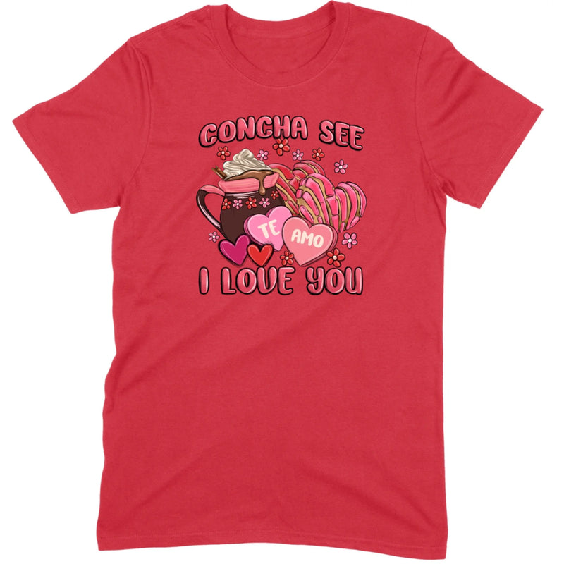 Concha See Te Amo Latina Valentine Tee