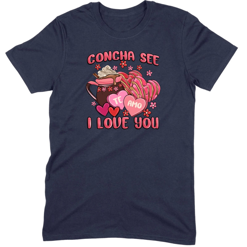 Concha See Te Amo Latina Valentine Tee