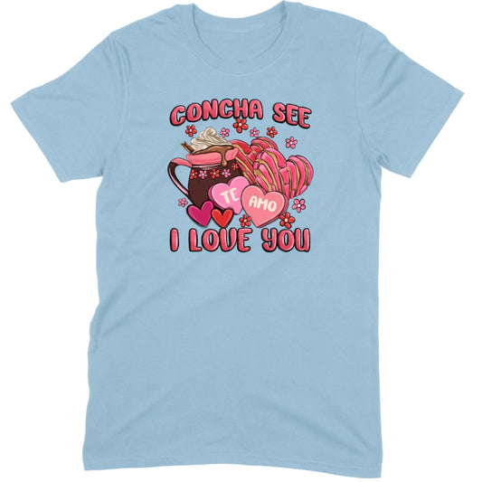 Concha See Te Amo Latina Valentine Tee