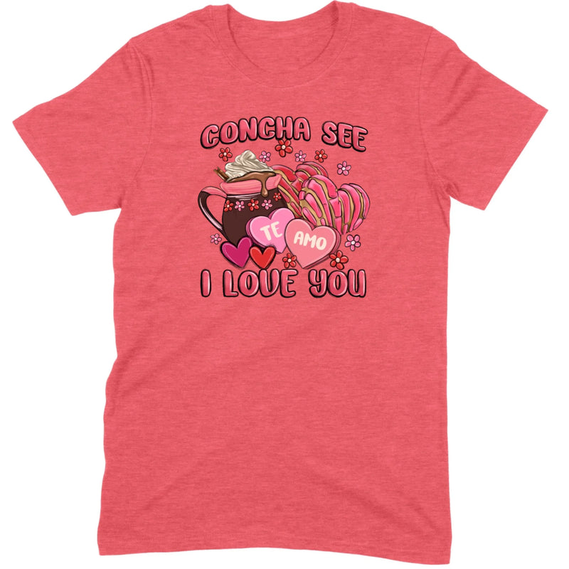 Concha See Te Amo Latina Valentine Tee
