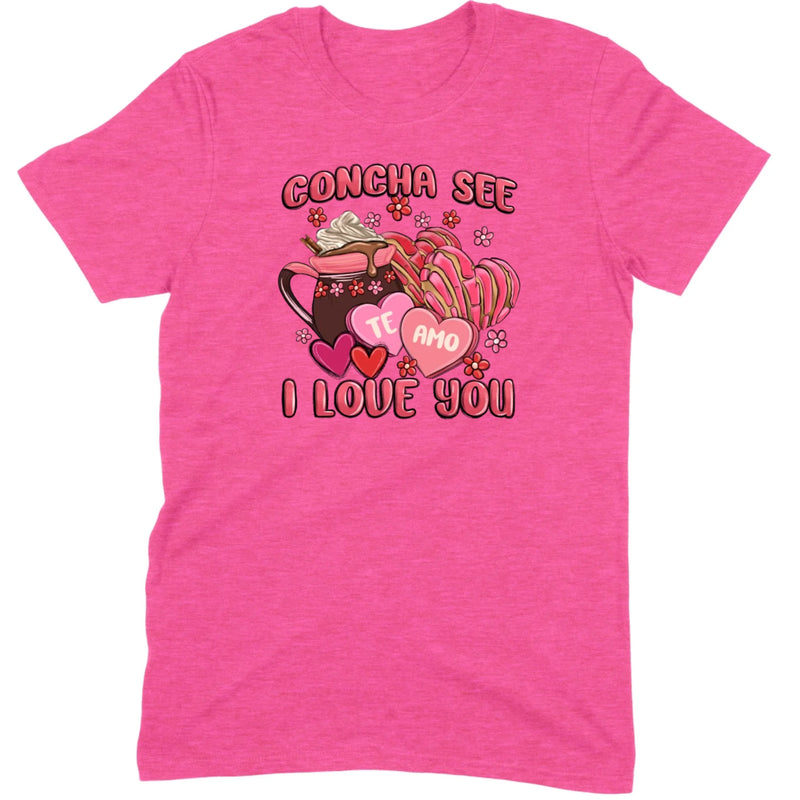 Concha See Te Amo Latina Valentine Tee